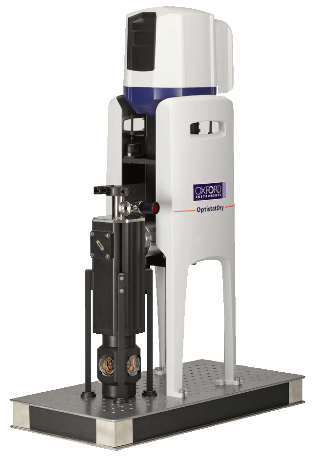 OptistatDry TLEX - Spectroscopy, cryostats, wet cryostats, sample-in-exchange gas and top-loading cryostat for low temperature research and cryogenics