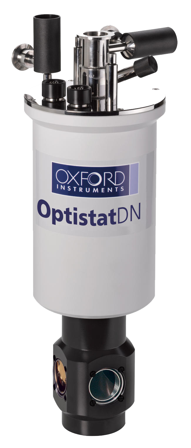 OptistatDN - Spectroscopy, nitrogen cryostats, wet cryostats, sample-in-gas for low temperature research and cryogenics